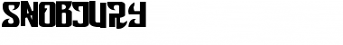 Download Snobjury Font Download Snobjury Font