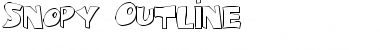 Download Snopy Outline Font Download Snopy Outline Font