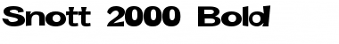 Download Snott 2000 Font Download Snott 2000 Font