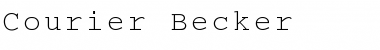 Download Courier Becker Font Download Courier Becker Font