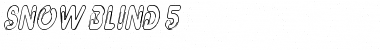 Download Snow-blind 5 Font Download Snow-blind 5 Font
