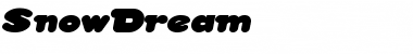 Download SnowDream Font Download SnowDream Font