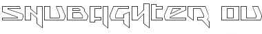Download Snubfighter Outline Font Download Snubfighter Outline Font