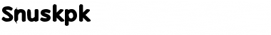 Download Snuskpk Font Download Snuskpk Font