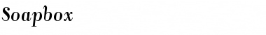Download Soapbox Font Download Soapbox Font