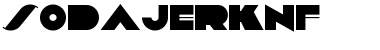 Download SodaJerkNF Font Download SodaJerkNF Font