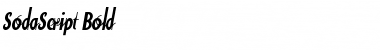 Download SodaScript Font Download SodaScript Font