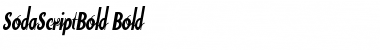 Download SodaScriptBold Font Download SodaScriptBold Font