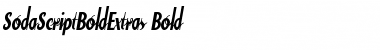 Download SodaScriptBoldExtras Font Download SodaScriptBoldExtras Font