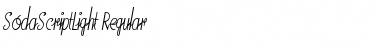 Download SodaScriptLight Font Download SodaScriptLight Font