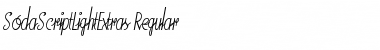 Download SodaScriptLightExtras Font Download SodaScriptLightExtras Font
