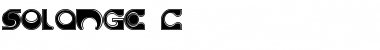 Download Solange C Font Download Solange C Font