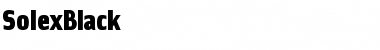 Download SolexBlack Font Download SolexBlack Font