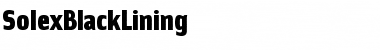 Download SolexBlackLining Font Download SolexBlackLining Font
