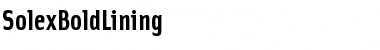 Download SolexBoldLining Font Download SolexBoldLining Font