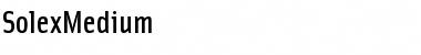 Download SolexMedium Font Download SolexMedium Font