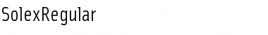 Download SolexRegular Font Download SolexRegular Font