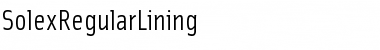 Download SolexRegularLining Font Download SolexRegularLining Font