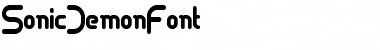 Download SonicDemonFont Font Download SonicDemonFont Font
