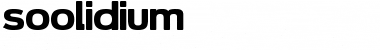 Download Soolidium Font Download Soolidium Font