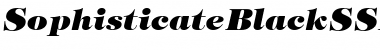 Download SophisticateBlackSSK Font Download SophisticateBlackSSK Font