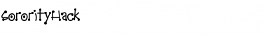 Download SororityHack Font Download SororityHack Font