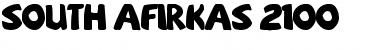 Download sOuTh Afirkas 2100 Font Download sOuTh Afirkas 2100 Font