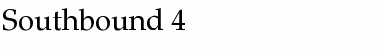 Download Southbound 4 Font Download Southbound 4 Font