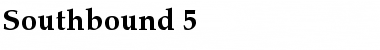 Download Southbound 5 Font Download Southbound 5 Font
