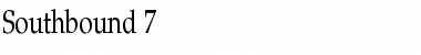 Download Southbound 7 Font Download Southbound 7 Font