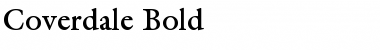 Download Coverdale Font Download Coverdale Font