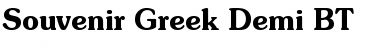 Download SouvenirGreek Lt BT Font Download SouvenirGreek Lt BT Font