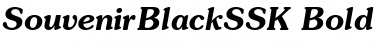 Download SouvenirBlackSSK Font Download SouvenirBlackSSK Font