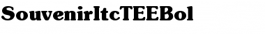 Download SouvenirItcTEEBol Font Download SouvenirItcTEEBol Font