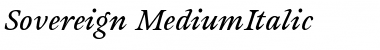 Download Sovereign-MediumItalic Font Download Sovereign-MediumItalic Font