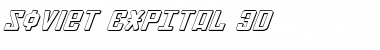 Download Soviet ExpItal 3D Font Download Soviet ExpItal 3D Font