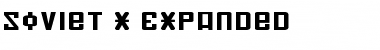 Download Soviet X-Expanded Font Download Soviet X-Expanded Font