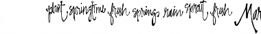 Download SP Springtime Font Download SP Springtime Font