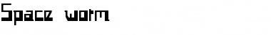 Download Space worm Font Download Space worm Font