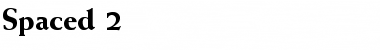 Download Spaced 2 Font Download Spaced 2 Font