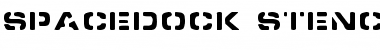 Download Spacedock Stencil Font Download Spacedock Stencil Font