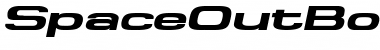 Download SpaceOutBoldExtended Font Download SpaceOutBoldExtended Font