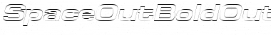 Download SpaceOutBoldOutline Font Download SpaceOutBoldOutline Font