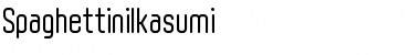 Download SpaghettiniIkasumi Font Download SpaghettiniIkasumi Font