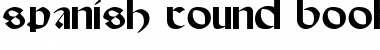 Download Spanish Round Bookhand, 16th c. Font Download Spanish Round Bookhand, 16th c. Font