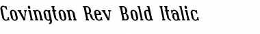 Download Covington Rev Font Download Covington Rev Font