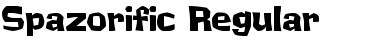 Download Spazorific Font Download Spazorific Font