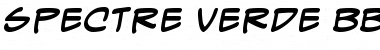 Download Spectre Verde BB Font Download Spectre Verde BB Font