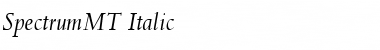 Download SpectrumMT Font Download SpectrumMT Font