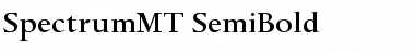 Download SpectrumMT-SemiBold Font Download SpectrumMT-SemiBold Font